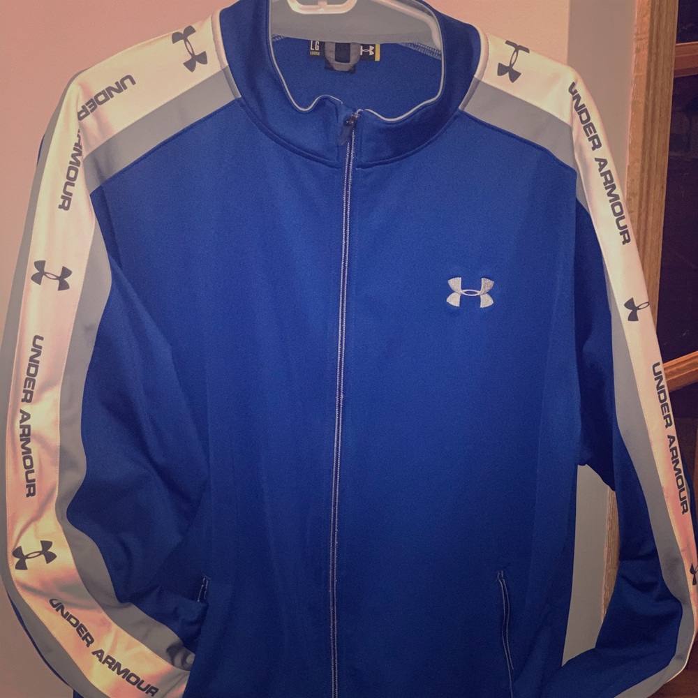 Men’s Under Armour Full Zip Sweatshirt - Large
